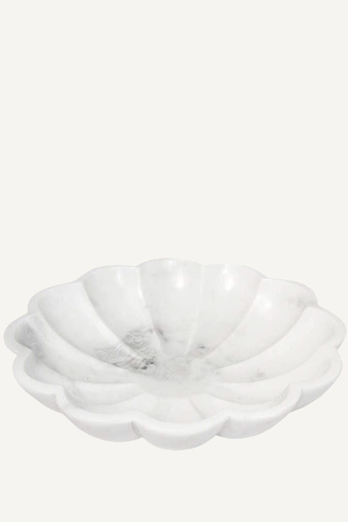 Marble Lotus Bowl