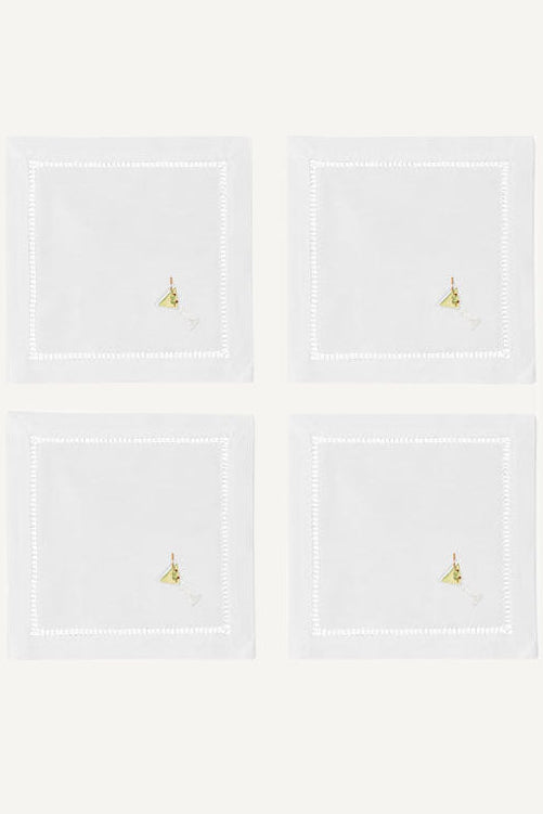 Dirty Martini Cocktail Napkins