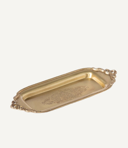Antique Brass Tip Tray