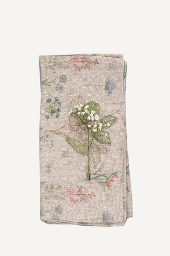 Botany Linen Napkins Set of 2