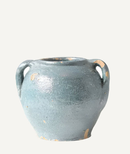 Found Blue Tones Confit Pot