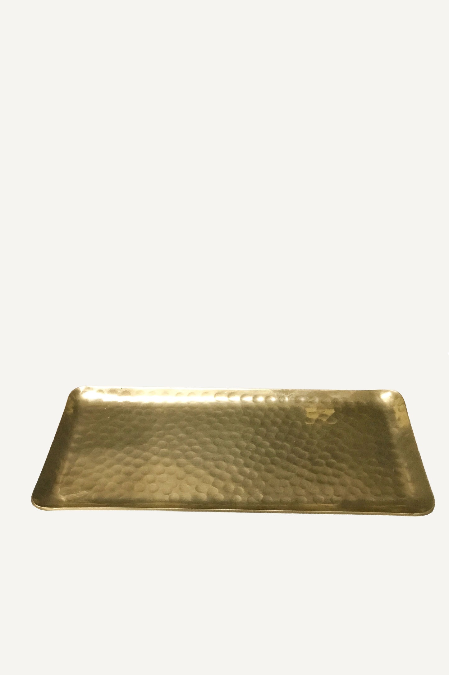 Gold Hammered Tray