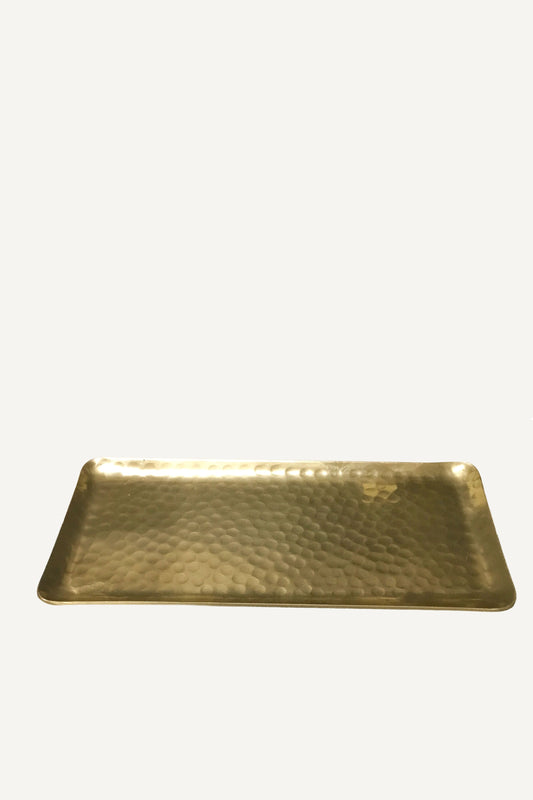 Gold Hammered Tray