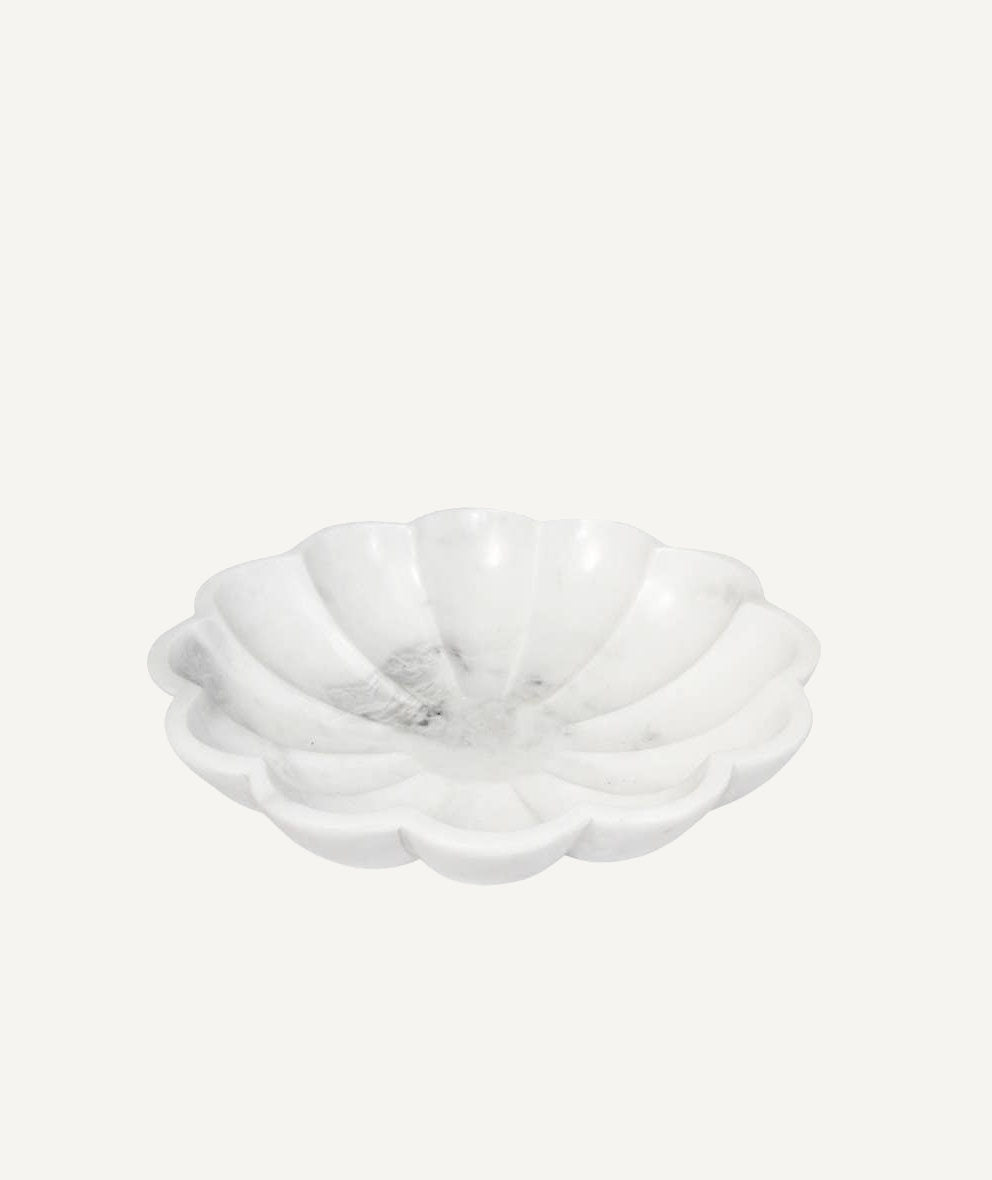Marble Lotus Bowl