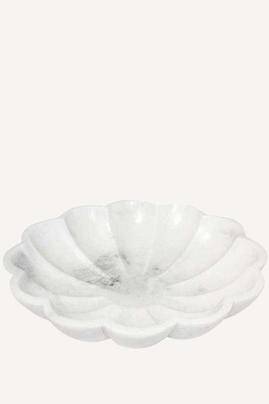 Marble Lotus Bowl