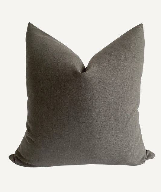 Peppercorn Gray Pillow