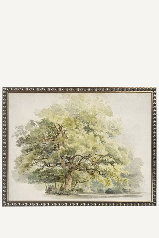 Vintage Watercolor Tree