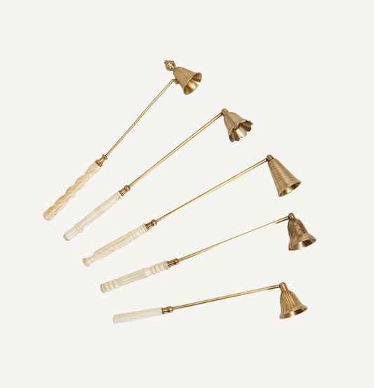 Antiqued Gold Candle Snuffer