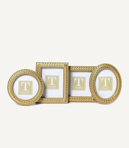 Laurel Wreath Gold Frame