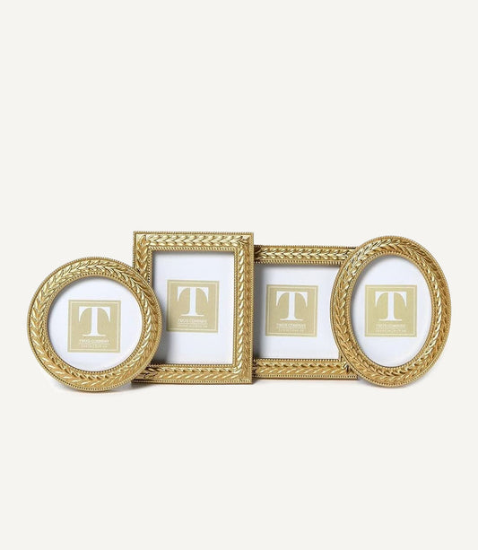 Laurel Wreath Gold Frame