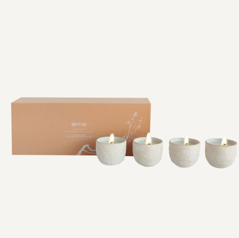 Spring Collection 4 Piece Votive Set